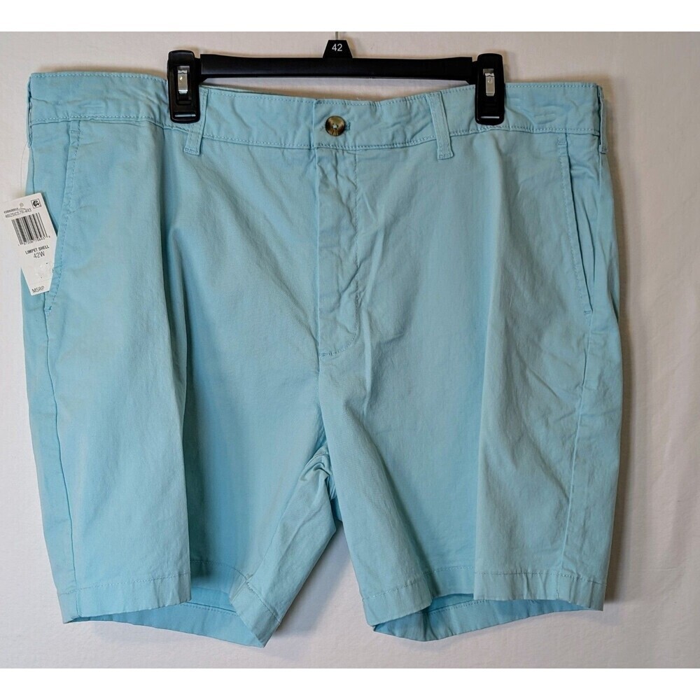 IZOD Saltwater Shorts Dockside Men’s 42W 7” Inseam Stretch NWT